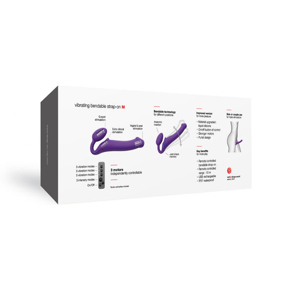 Strap-On-Me Vibe Medium - Purple