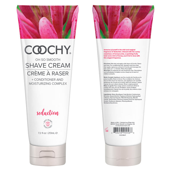 Coochy Shave Cream 7.2oz - Seduction