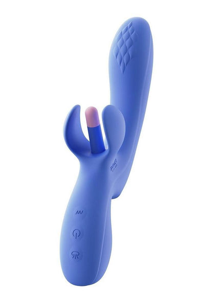Honey Play Box Fortexa App-Controlled Kinky Finger Flapping Dual Stimulator Blue